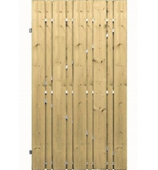 Flex poortdeur op ijzeren frame 100x180cm